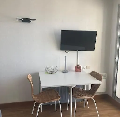 Vue Mer Exceptionnelle - Studio Cosy 4 Pers Avec Balcon, Acces Plage Direct