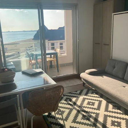 Vue Mer Exceptionnelle - Studio Cosy 4 Pers Avec Balcon, Acces Plage Direct * פורנישי