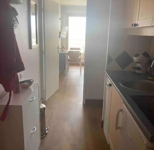 Vue Mer Exceptionnelle - Studio Cosy 4 Pers Avec Balcon, Acces Plage Direct